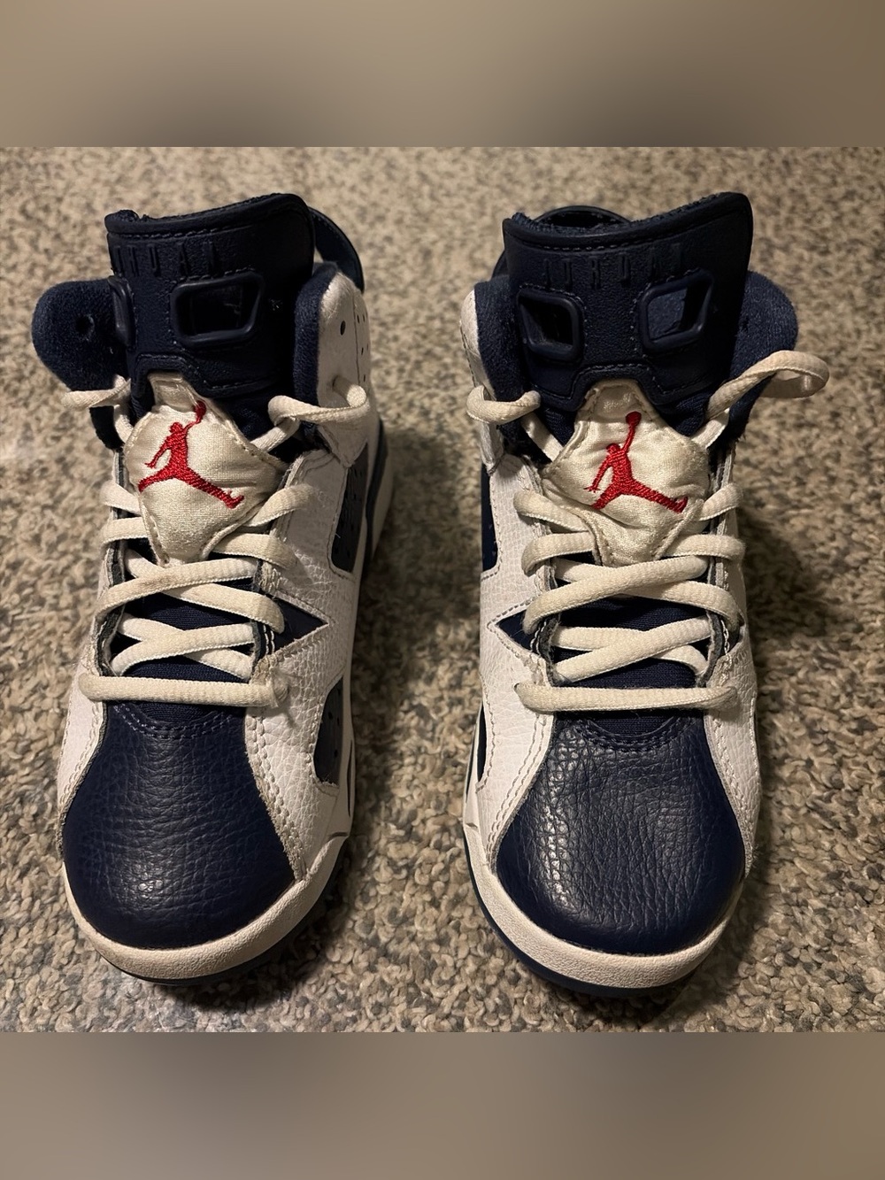 Air Jordan 6 Retro "Midnight Navy" (TD) 👟✨Size: 12C